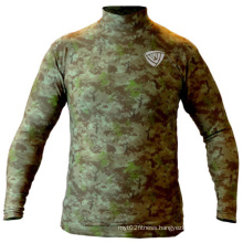 Men′s Popupar Camo Running Compression Shirt (SRC228)